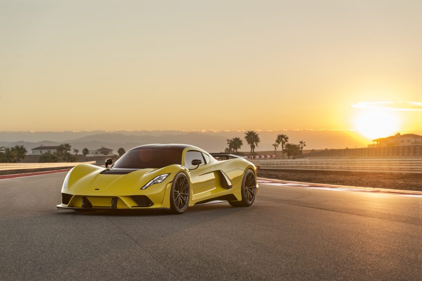 Hennessey Venom F5 Sunset